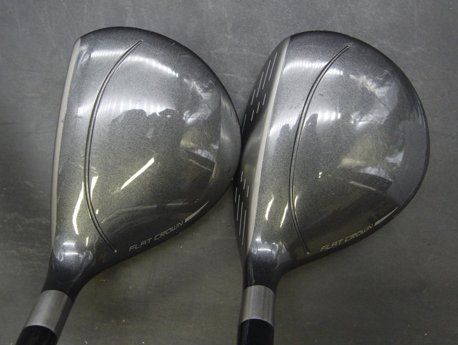 Set of 2 Mizuno Sure DD 2.0 15° 3 +19° 5 Woods Regular Graphite Shafts*