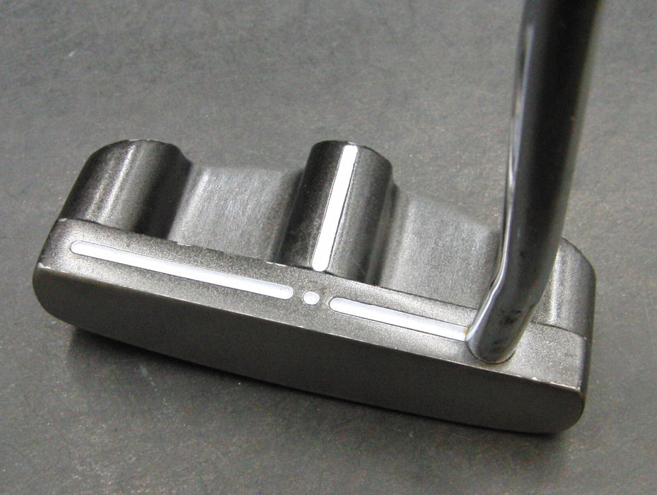 a.m.c Three Pole High Moment of Inertia Putter 86.5cm Steel Shaft Karma Grip