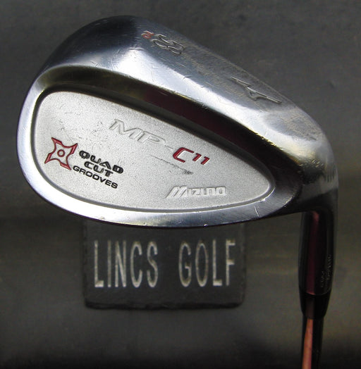 Mizuno MP-C11 Quad Cut Grooves 58° Sand Wedge Wedge Flex Steel Shaft Mizuno Grip