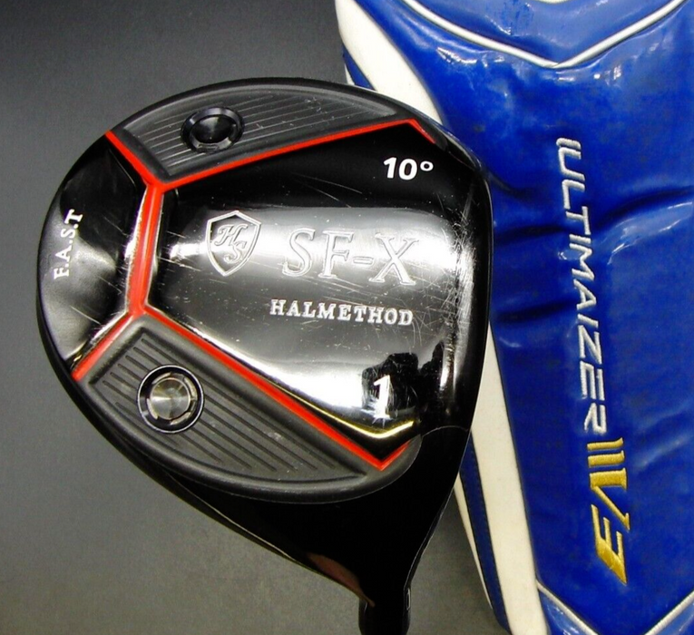 Halmethod F.A.S.T SF-X  10 Degree Driver Fast Flex Graphite Shaft +Ultimaize H/C