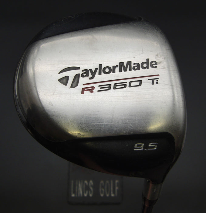TaylorMade R360 Ti 9.5° Driver Stiff Graphite Shaft Golf Pride Grip