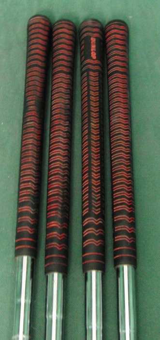 Set of 4 x Dunlop Powerplus Gi Irons 8-SW Regular Steel Shafts Avon Grips