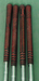 Set of 4 x Dunlop Powerplus Gi Irons 8-SW Regular Steel Shafts Avon Grips