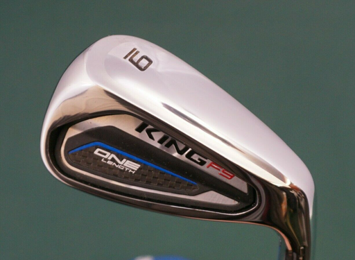 Cobra King F9 One Length  9 Iron Regular Steel Shaft Cobra Grip