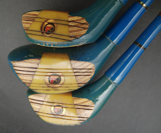 Set of 3 Wilson Staff 15 Driver & 3+5 Woods Regular Steel Shafts Wilson Grip +HC