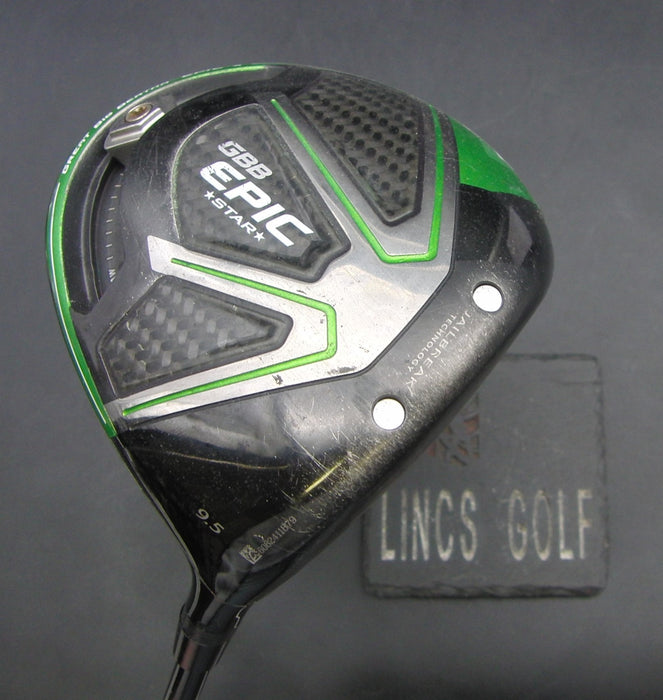 Callaway GBB Epic Star 9.5° Driver Stiff Graphite Shaft Tour Edge Grip*
