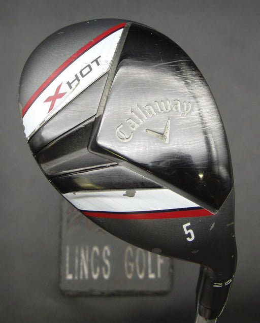 Callaway X Hot 25° 5 Hybrid X Hot Stiff Graphite Shaft Callaway Grip