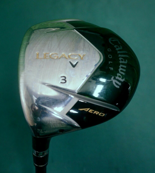 Left Handed Callaway Legacy Aero 3 Wood Regular Graphite Shaft Callaway Grip