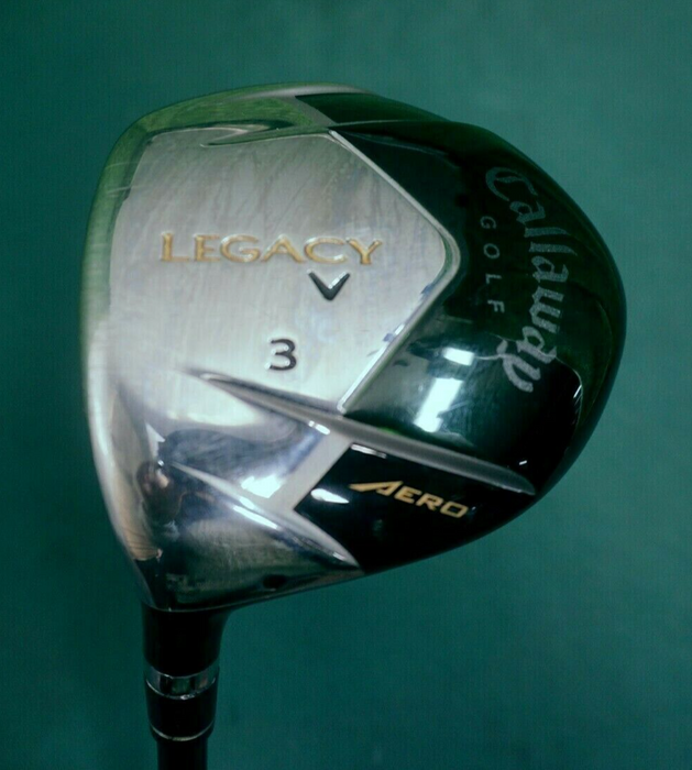 Left Handed Callaway Legacy Aero 3 Wood Regular Graphite Shaft Callaway Grip