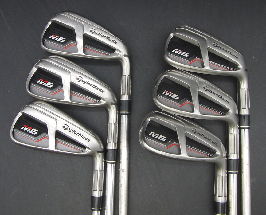 Set of 6x TaylorMade M6 5-PW Irons Regular Steel Shafts TaylorMade Grips*