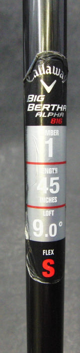 Shaft for Callaway Big Bertha Alpha 816 Driver BB005 Stiff Graphite Shaft