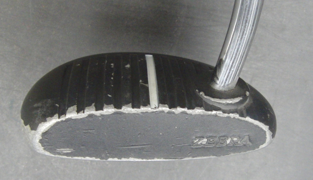 Zebra Chamber Sole Putter Steel Shaft 86cm Length Zebra Grip
