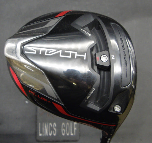 TaylorMade Stealth Plus 10.5° Driver Stiff (Optional) Graphite Shaft PGM Grip*