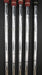 Set of 5x Srixon Z545 Irons 6-PW Stiff Steel Shafts Mixed Grips