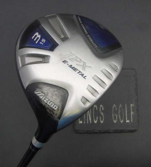Mizuno JPX E-Metal 15° 3 Wood Regular Graphite Shaft Golf Pride Grip