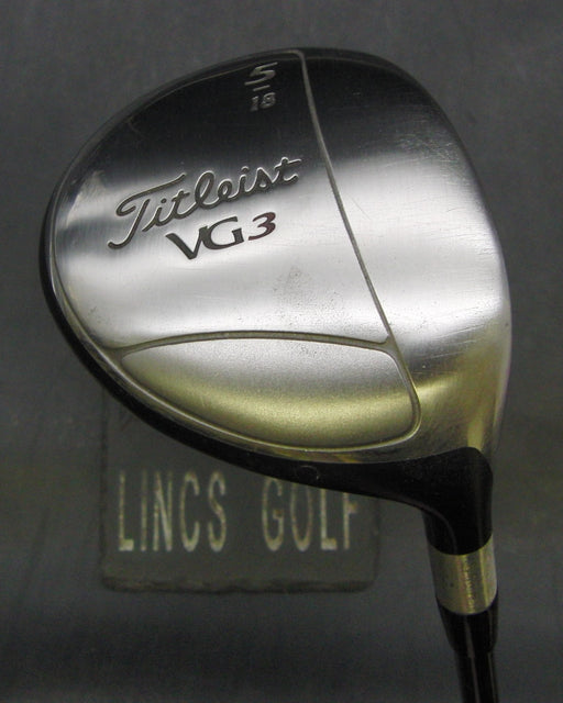 Titleist VG3 18° 5 Wood Stiff Graphite Shaft Golf Pride Grip