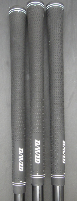 Set of 3 FW-08 Stainless Steel 3+5&7 Woods Regular Graphite Shafts David Grips