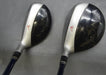 Set of 2 Advisor Daiwa Fresh 15° 3 Wood + 22° 4 Hybrids Regular Graphite Shafts