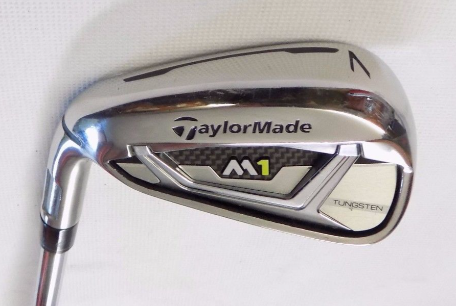 Left Handed TaylorMade M1 7 Iron S300 Stiff Flex Steel Shaft Golf Pride Grip