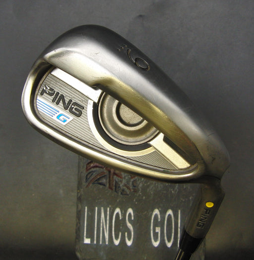 Ping G Series Yellow Dot 9 Iron Regular Steel Shaft Ping Grip
