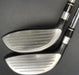 Set of 2 Royal Collection BBD's TRC 3 21° & 4 24° Hybrids Stiff Steel Shafts
