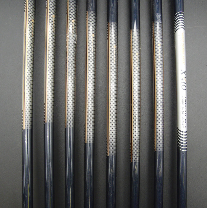 Set of 8x Srixon XXIO Irons 5-SW+AW Regular Graphite Shafts Golf Pride Grips*