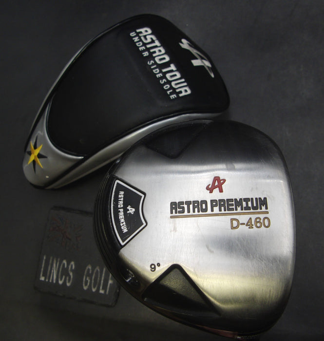 Astro Premium D-460 9° Driver Stiff Graphite Shaft PGM Grip & Astro Tour H/C