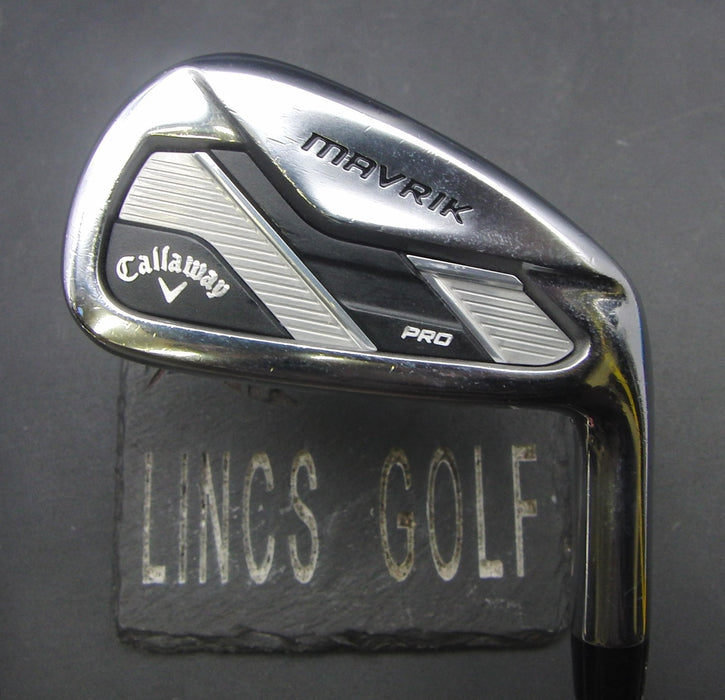 Callaway Mavrik Pro 5 Iron Stiff Steel Shaft Golf Pride Grip