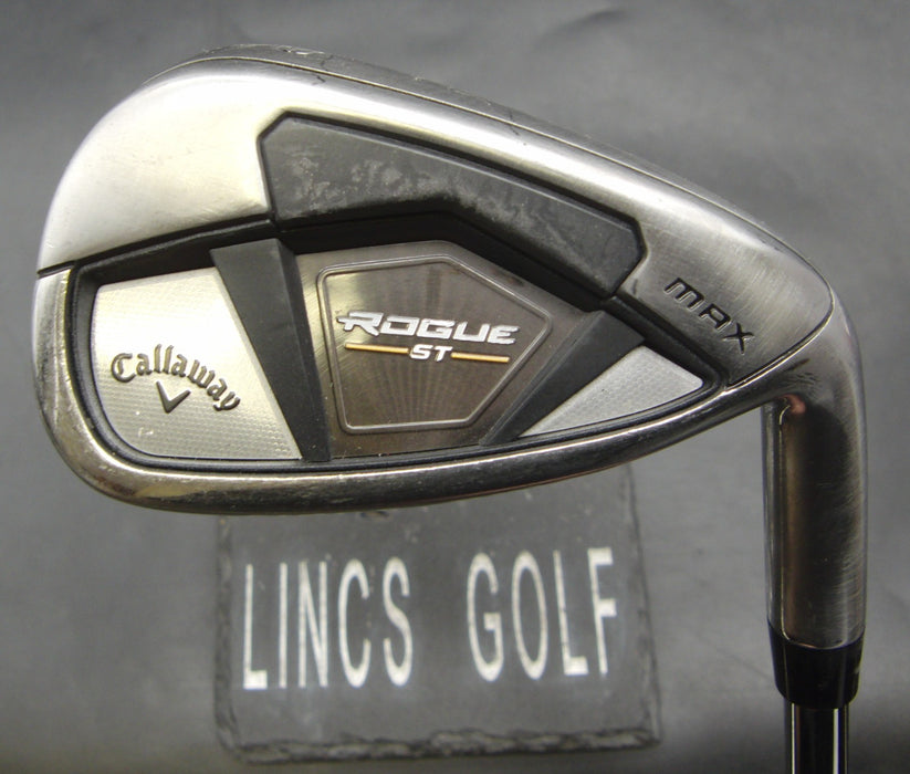 Callaway Rogue ST Max 9 Iron Stiff Steel Shaft Golf Pride Grip