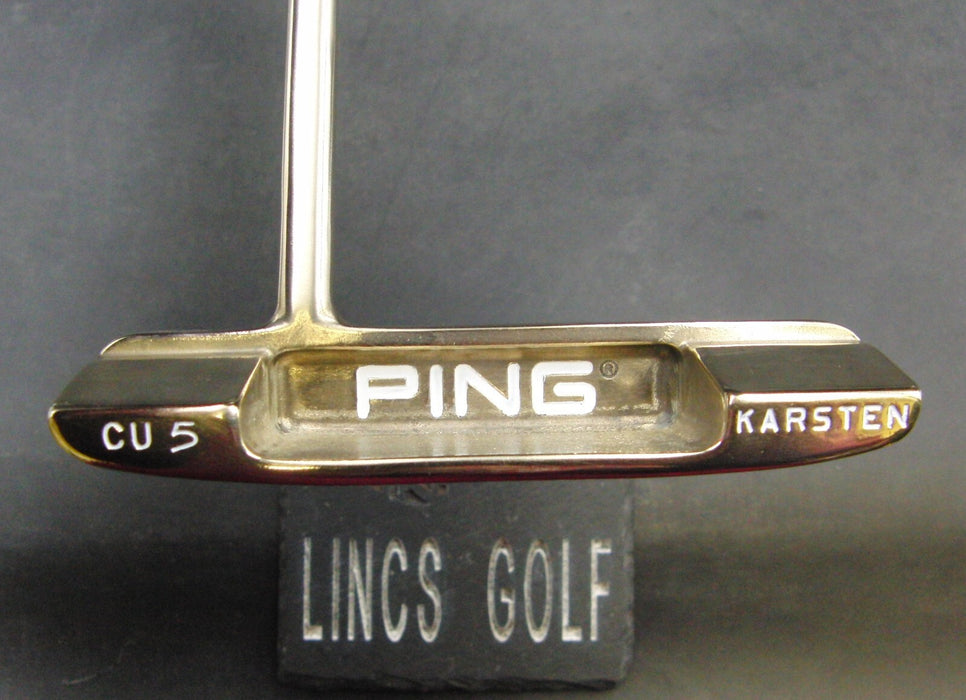 Refurbished Ping CU5 Karsten Putter 89cm Playing Length Steel Shaft PSYKO Grip
