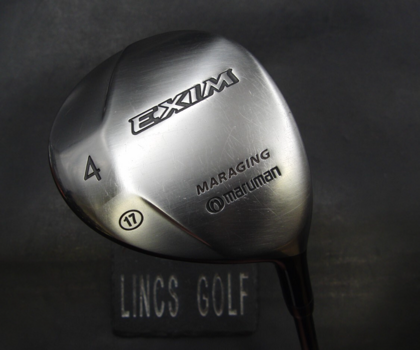 Maruman Maraging Exim 17° 4 Wood Stiff Graphite Shaft Exim Grip