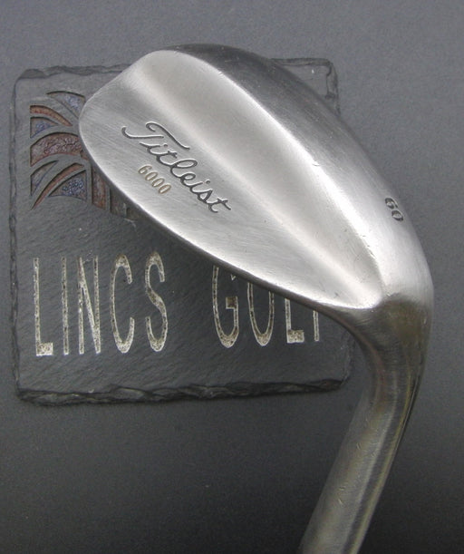 Titleist 6000 Lob Wedge Regular Steel Shaft Titleist Grip