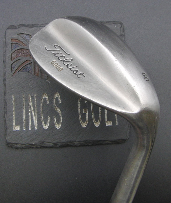 Titleist 6000 Lob Wedge Regular Steel Shaft Titleist Grip