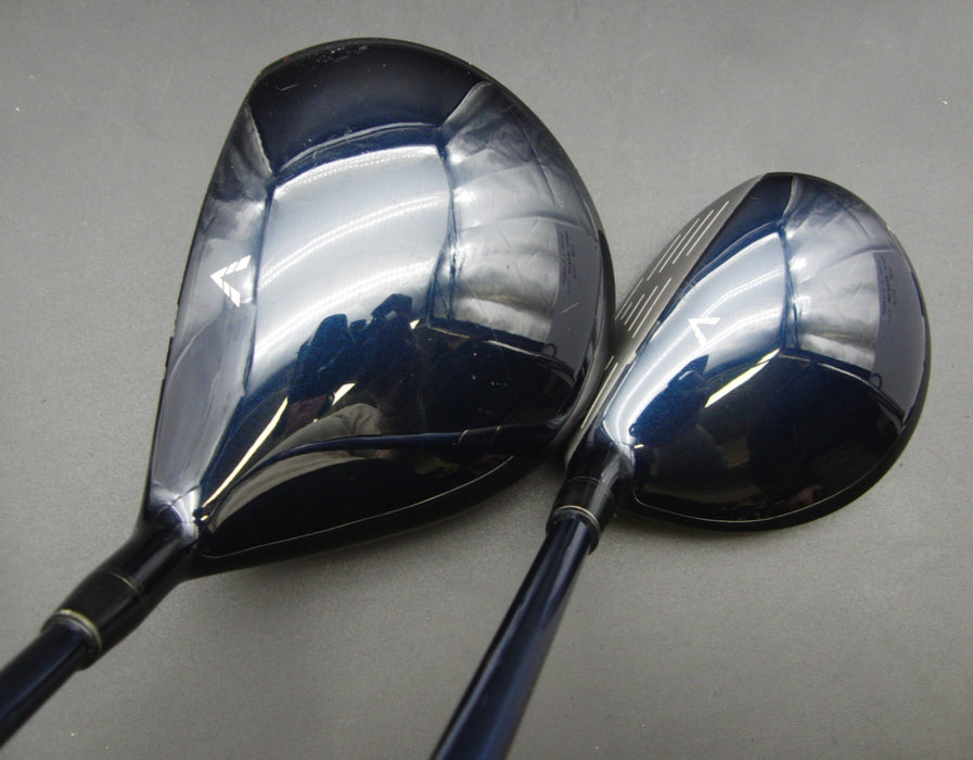 Set of 2 Ladies Bridgestone TourStage ViQ CL Driver+3 Wood Ladies Graphite Shaft