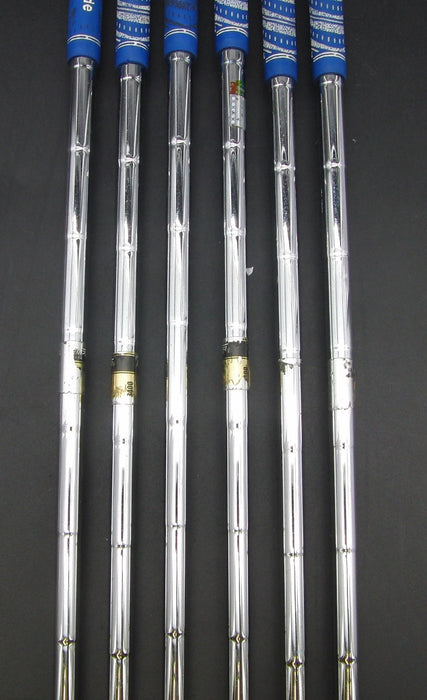 Set of 6x Callaway XR Pro 5-PW Irons Stiff Steel Shafts Golf Pride Grips*
