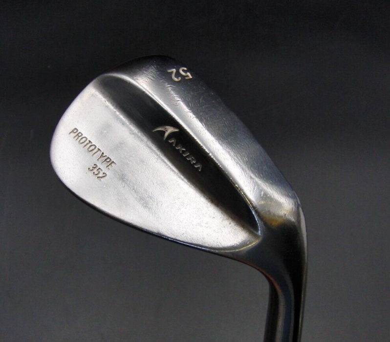 Japanese Akira Prototype 352 52º Gap Wedge Stiff Steel Shaft Golf Pride Grip