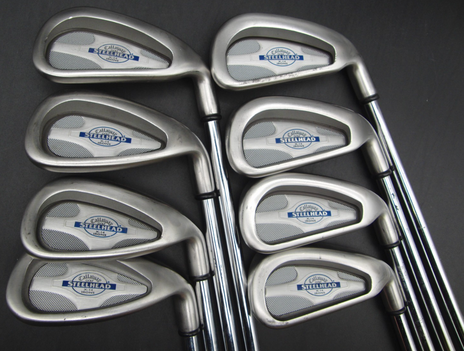 Set Of Callaway SteelHead X-14 +Callaway 3+7 Wood+ ProModel Putter*