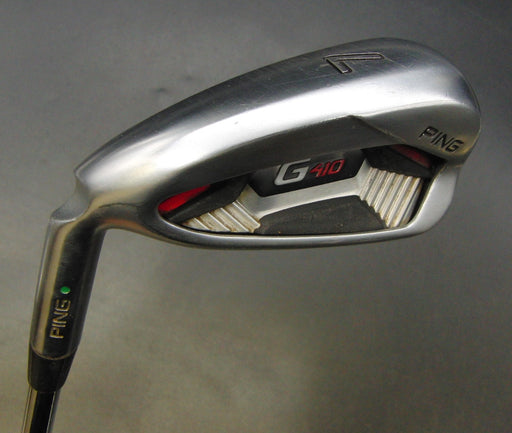 Left-Handed Ping G410 Green Dot 7 Iron Stiff Steel Shaft Lamkin Grip