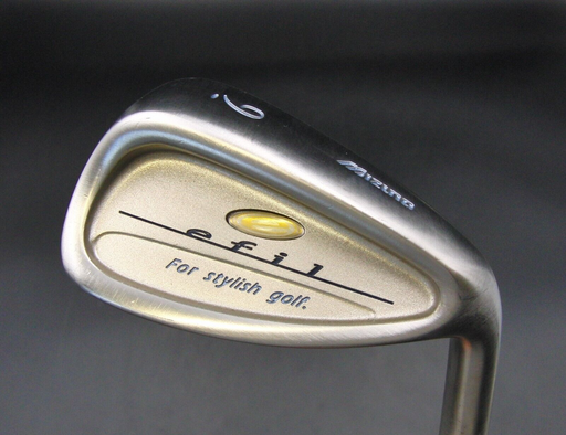 Ladies Mizuno Efil for Stylish Golf 9 Iron Ladies Graphite Shaft Mizuno Grip