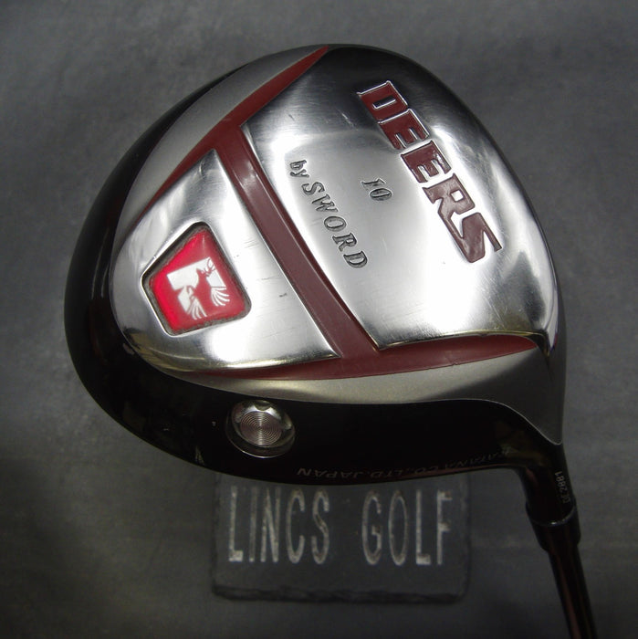 Sword Deers 10° Driver Extra Stiff Graphite Shaft Benross Grip