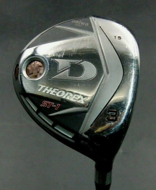 Japanese Daiwa Theorex ST-1 15° 3 Wood Stiff Graphite Flex Shaft Daiwa Grip