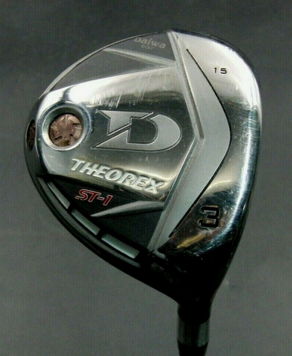 Japanese Daiwa Theorex ST-1 15° 3 Wood Stiff Graphite Flex Shaft Daiwa Grip
