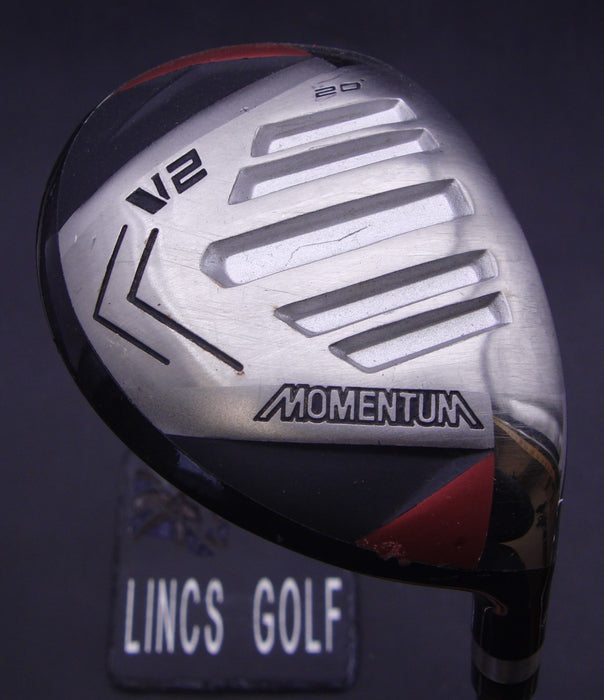 Powerbuilt Momentum V2 20° Hybrid Regular Graphite Shaft Momentum Grip