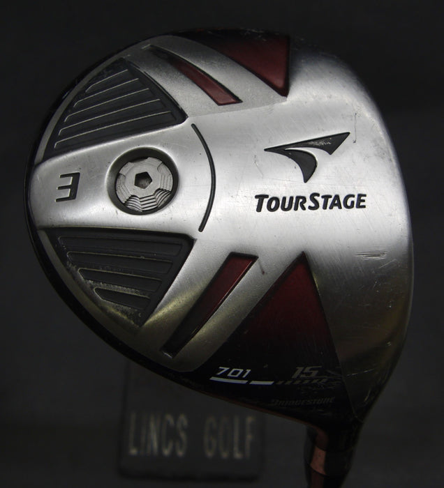 Bridgestone Tourstage 701 15° 3 Wood Stiff Graphite Shaft Tourstage Grip