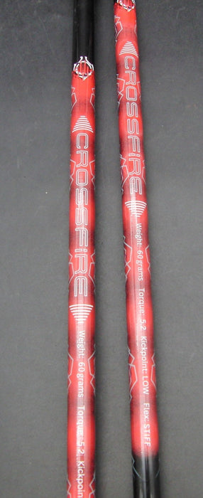 Set of 2 TaylorMade R360 XD 3 Wood + 5 Wood Stiff Graphite Shafts
