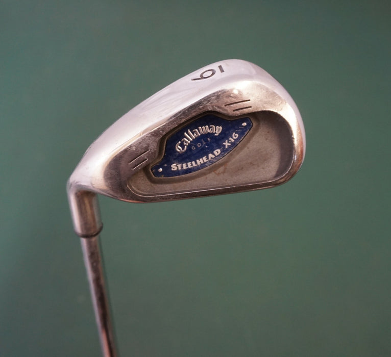 Left-Handed Callaway Steelhead X-16 6 Iron Uniflex Steel Shaft Callaway Grip