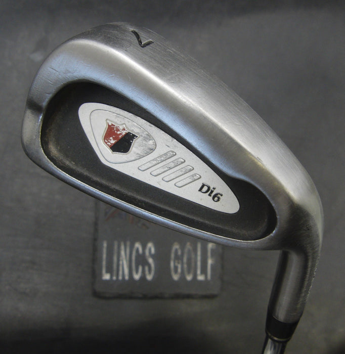 Wilson Di6 7 Iron Stiff Steel Shaft Golf Pride Grip