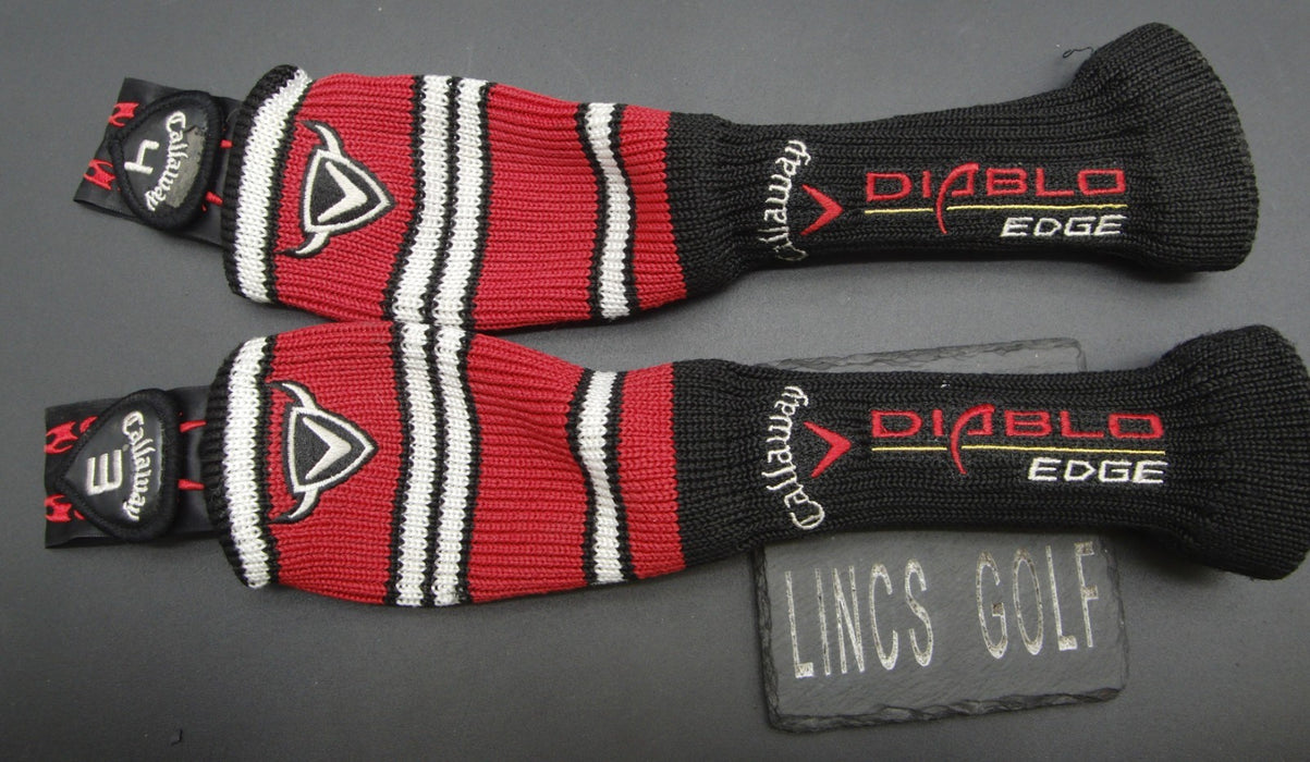 Set of 2 Callaway Diablo Edge 3 + 4 Hybrid Head Covers