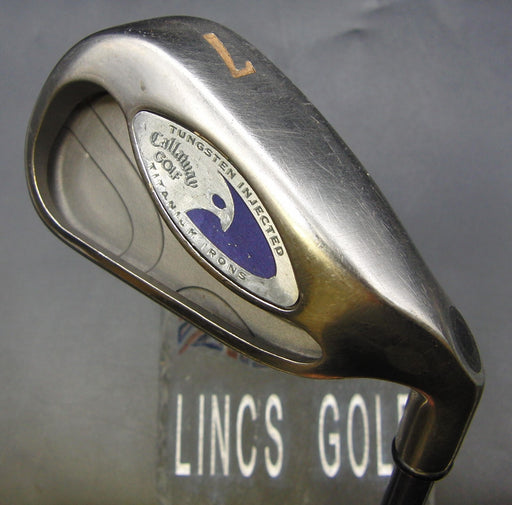 Callaway Tungsten Injected 7 Iron Regular Graphite Shaft Callaway Grip