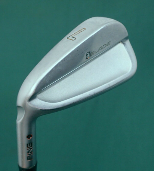 Left Handed Ping iBlade Black Dot 7 Iron Regular Steel Shaft Golf Pride Grip
